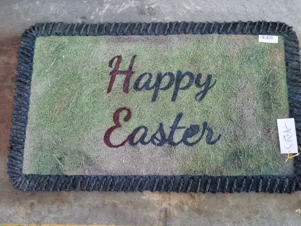 Thảm Chùi Chân Happy Easter Làm Bằng Xơ Dừa 1